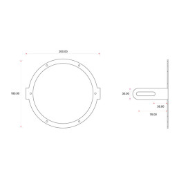 Uniwersalna osłona reflektora C-Racer i zestaw soczewek No3 uniwersalny