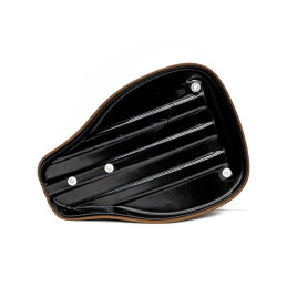 C-Racer, Classic bobber solo seat. Large. Dark brown universal