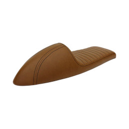C-Racer, FL Classic solo seat. Long cowl. Dark brown universal