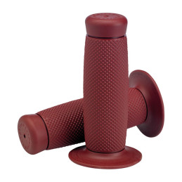 Biltwell 1" TPV grips Renegade oxblood 74-23 H-D with 1" diameter grip area