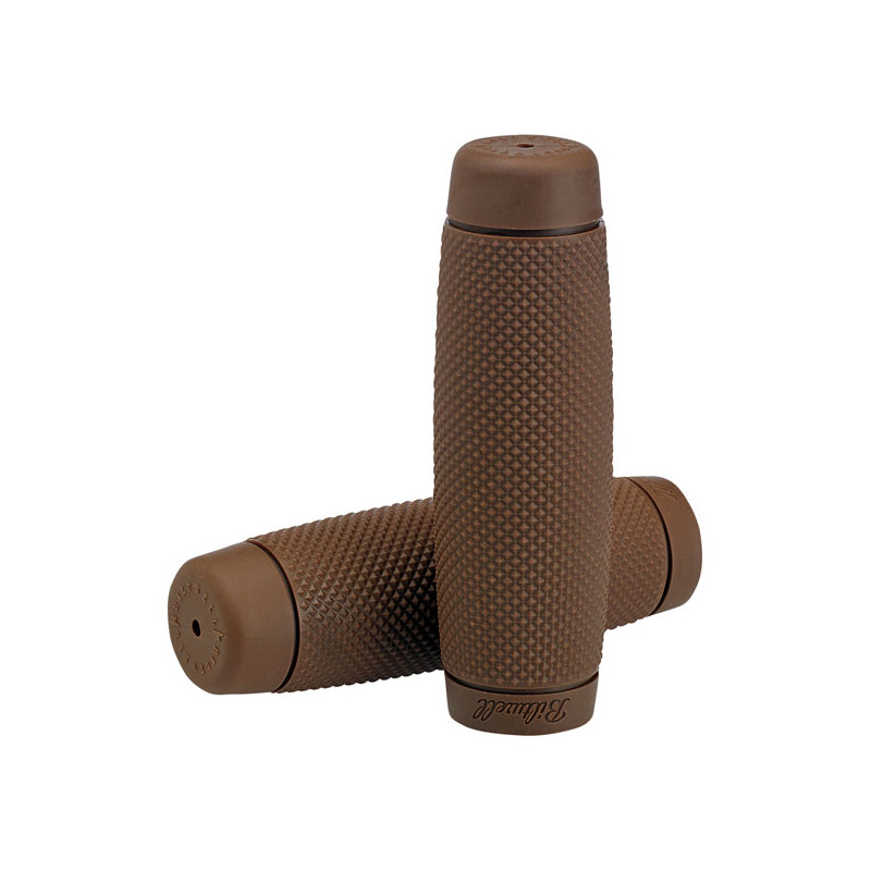 Biltwell 1" TPV дръжки Recoil шоколад 74-23 H-D