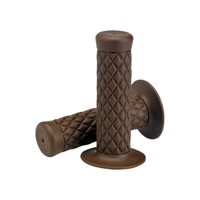 Biltwell empuñaduras TPV Thruster chocolate 7/8"