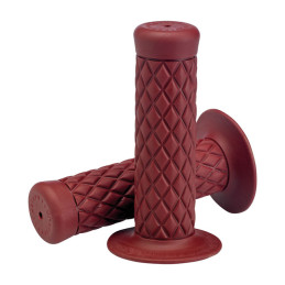 Puños TPV Thruster oxblood 7/8" Biltwell