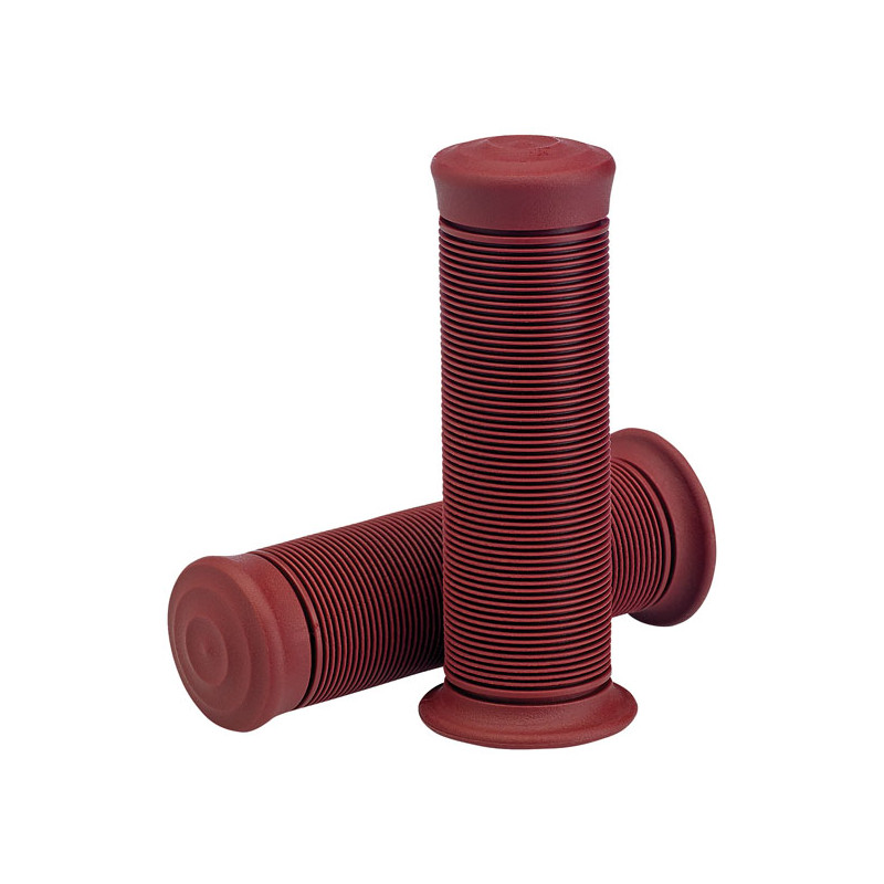 Biltwell 1" TPV дръжки Kung Fu oxblood 74-23 H-D