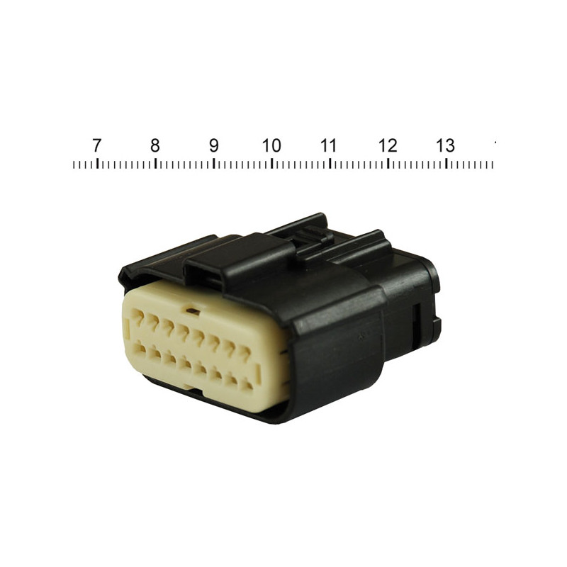 NAMZ, Złącze Molex MX-150. Czarne, wtyk, 16-pin 07-23 różne modele H-D