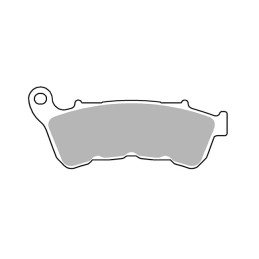 Klocki hamulcowe SBS. Ultrasportowa mieszanka Street Excel do przedniego hamulca: 14-22 XL