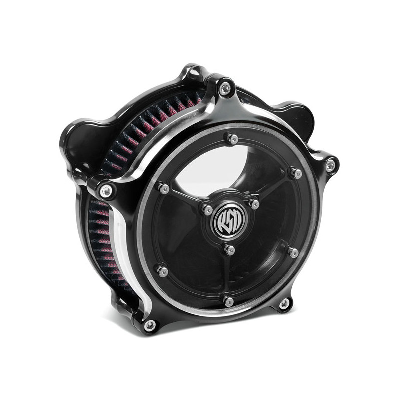 RSD, Clarity air cleaner kit. Black CC 18-24 Softail 17-24 Touring (excl. 2024 FLTRXSTSE Road Glide with 121" HO engine 23-24 FL