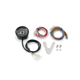 Daytona, Velona 60mm czarny prędkościomierz 200km/h Uniwersalny