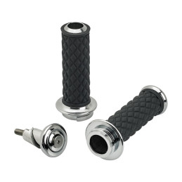 Biltwell Alumicore дръжки с електронен газ 08-23 H-D