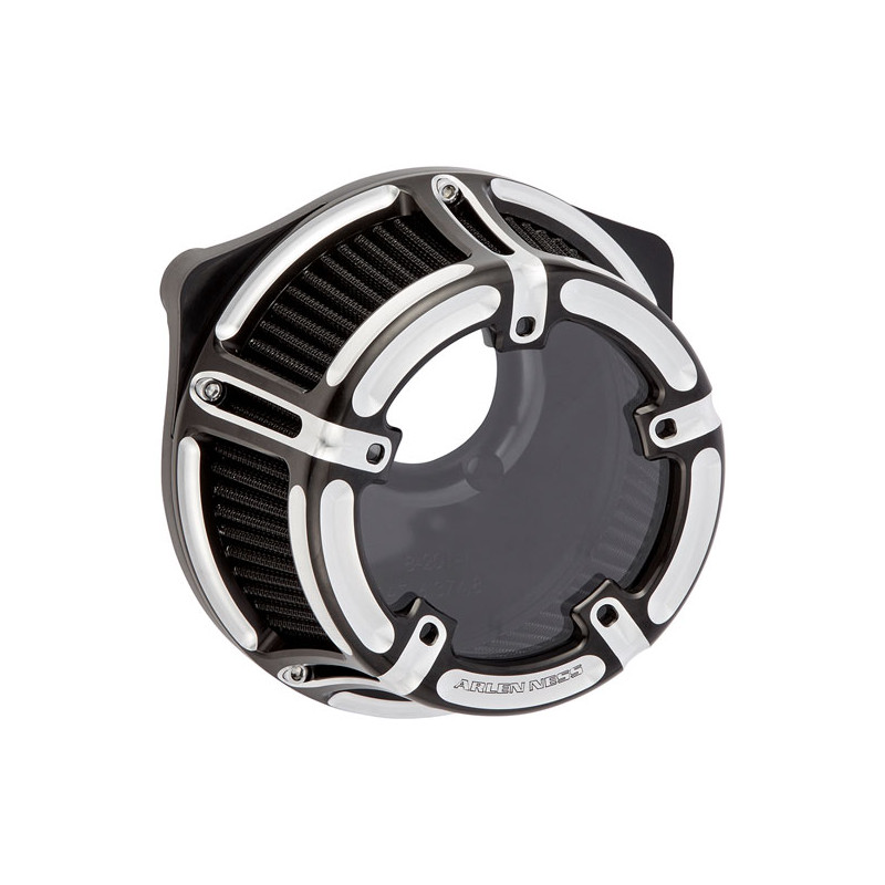 Zestaw filtrów powietrza Arlen Ness Method. Czarny CC 01-15 Softail 04-17 Dyna (z wyłączeniem 2017 FXDLS) 02-07 FLT/Touring (tyl