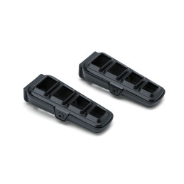 Kuryakyn Dillinger footpegs without adapters Model specific splined foot peg adapters are found in the adapter overview and must