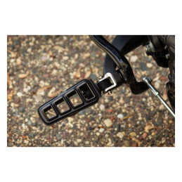 Kuryakyn Dillinger footpegs without adapters Model specific splined foot peg adapters are found in the adapter overview and must