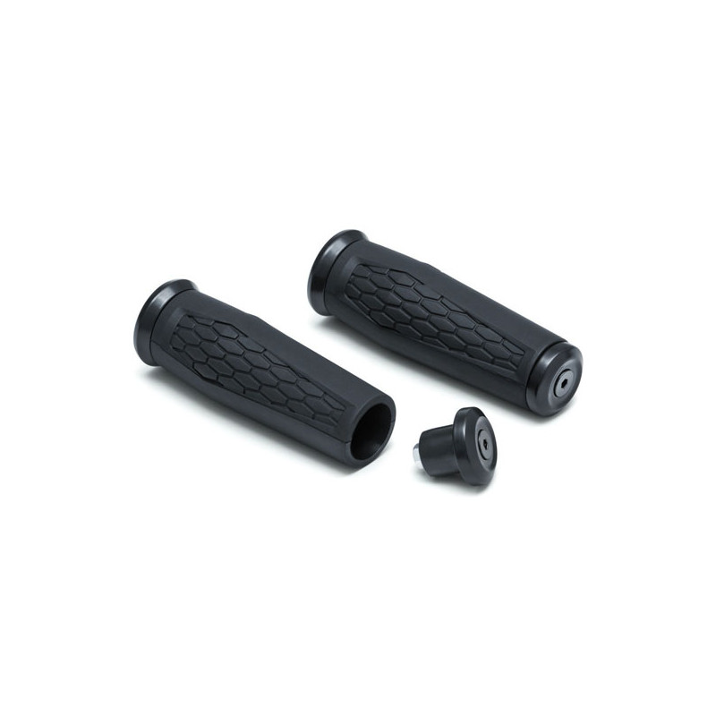 Kuryakyn Hex grips 1" Univ. for 1" (25.4mm) diameter handlebars