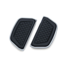 Kuryakyn, Hex passenger floorboard inserts 86-21 Electra Glides Road Glides Road Kings Tour Glides & Trikes with Traditional D-S