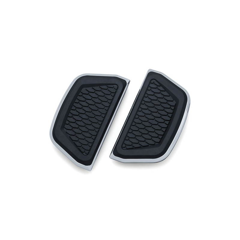 Kuryakyn, Hex passenger floorboard inserts 86-21 Electra Glides Road Glides Road Kings Tour Glides & Trikes with Traditional D-S