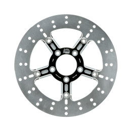 Moto-Master Adrian 5-spoke floating front brake disc ABE 00-14 Softail 00-05 Dyna 00-07 Touring 00-13 XL 08-12 XR1200 (NU)