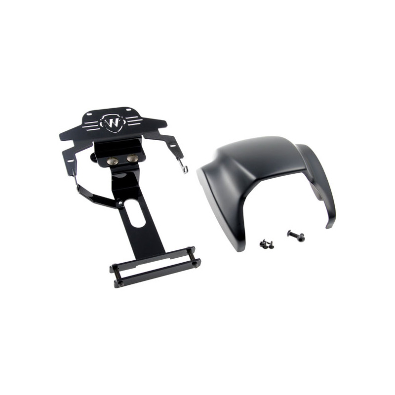 Cult-Werk, headlamp mask New Night Rod. Matte black 02-11 V-Rod & Night Rod (NU)