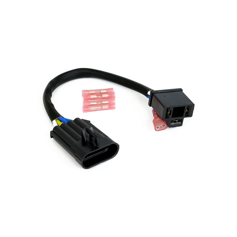 LED headlamp adapter harness for Tourings 14-24 Touring Trikes (excl. FLHR Road King FLTR Road Glides 23-24 FLHXSE Street Glide)