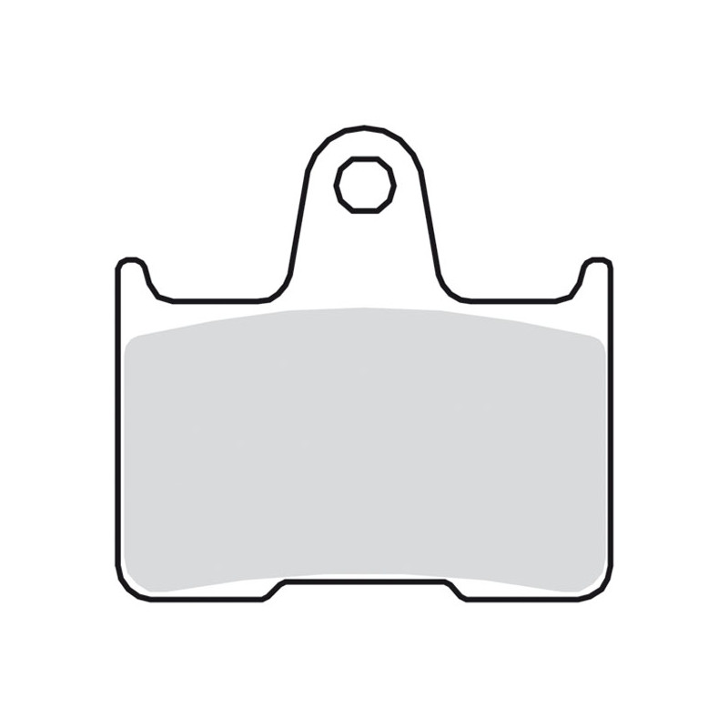 Klocki hamulcowe SBS. Street Carbon Tech (organic) Tył: 14-22 XL Sportster (tylko dla modelu i rocznika)