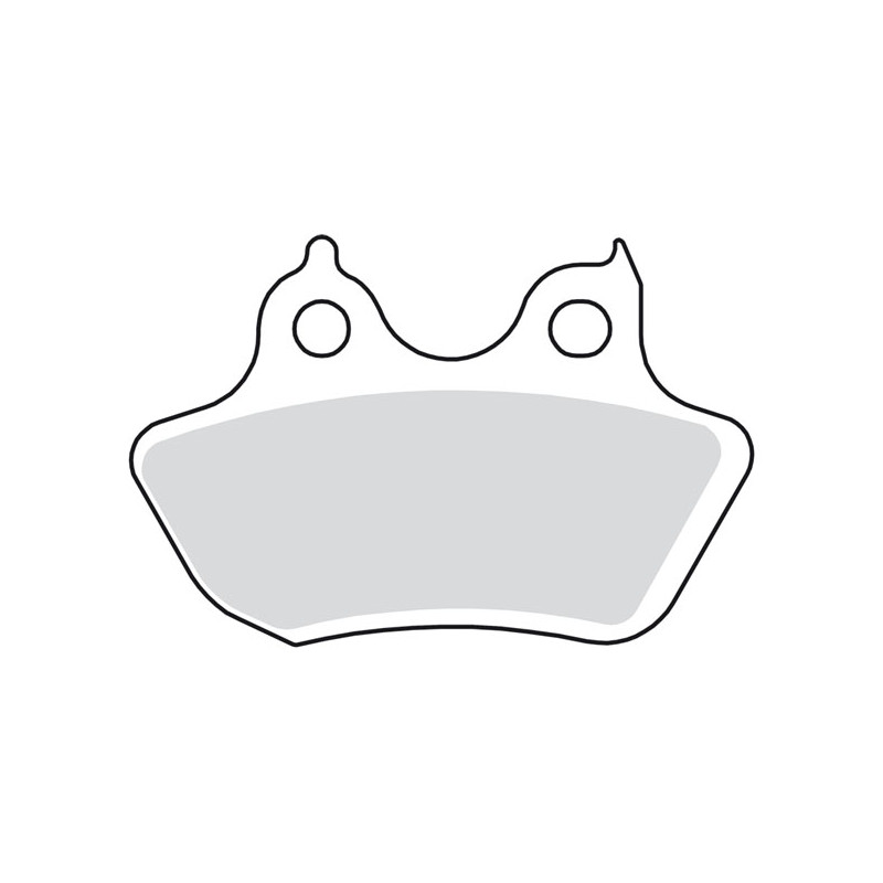 Klocki hamulcowe SBS uliczne technologia węglowa Tył: 06-07 FXSTB/C FLSTF 2006 FXSTS FXSTI 2007 FXST (tylko dla modelu i rocznik