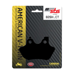SBS, brake pads. Street Carbon Tech (organic) Front/rear: 00-07 B.T. (excl. FXSTS front) 00-03 XL 02-05 V-Rod (NU)