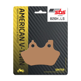 SBS, brake pads. Street Excel Sinter Front/rear: 00-07 B.T. (excl. FXSTS front) 00-03 XL 02-05 V-Rod (NU)