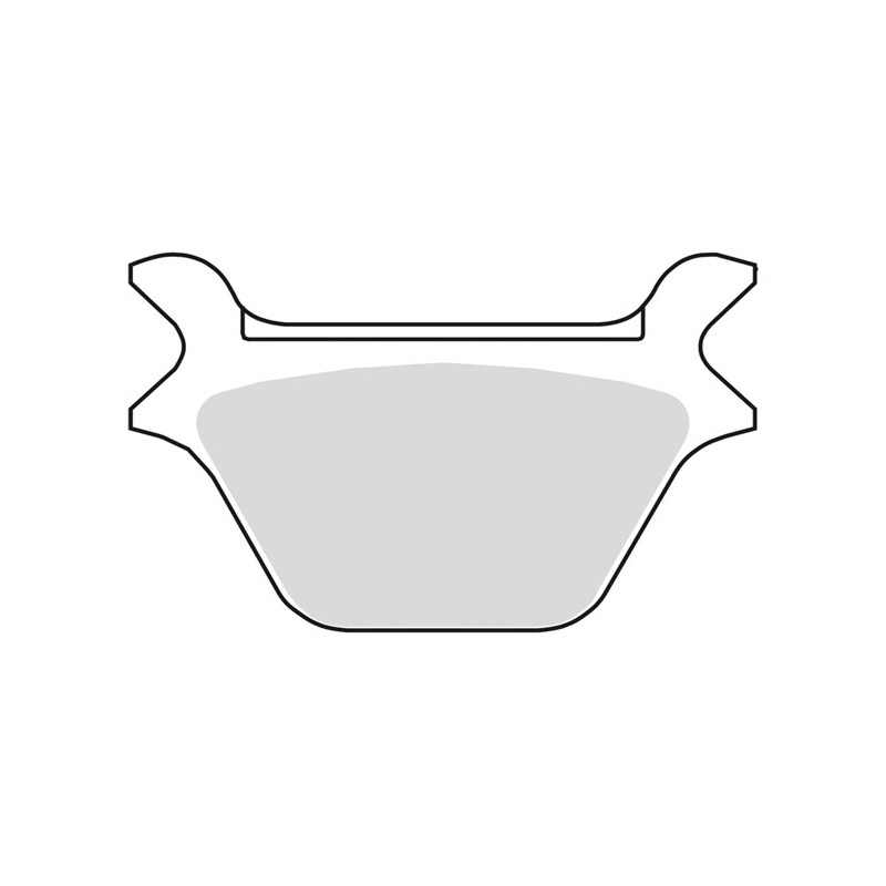 SBS brake pads, street ceramic Rear: L87-99 B.T. TC XL (NU) (EXCL. FLT)