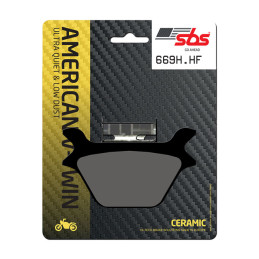 SBS brake pads, street ceramic Rear: L87-99 B.T. TC XL (NU) (EXCL. FLT)