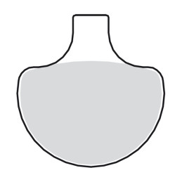 Klocki hamulcowe SBS. Ceramiczne (organiczne) Przednie: 84-99 B.T. TC XL L88-11 Springers (tylko dla modelu i rocznika)