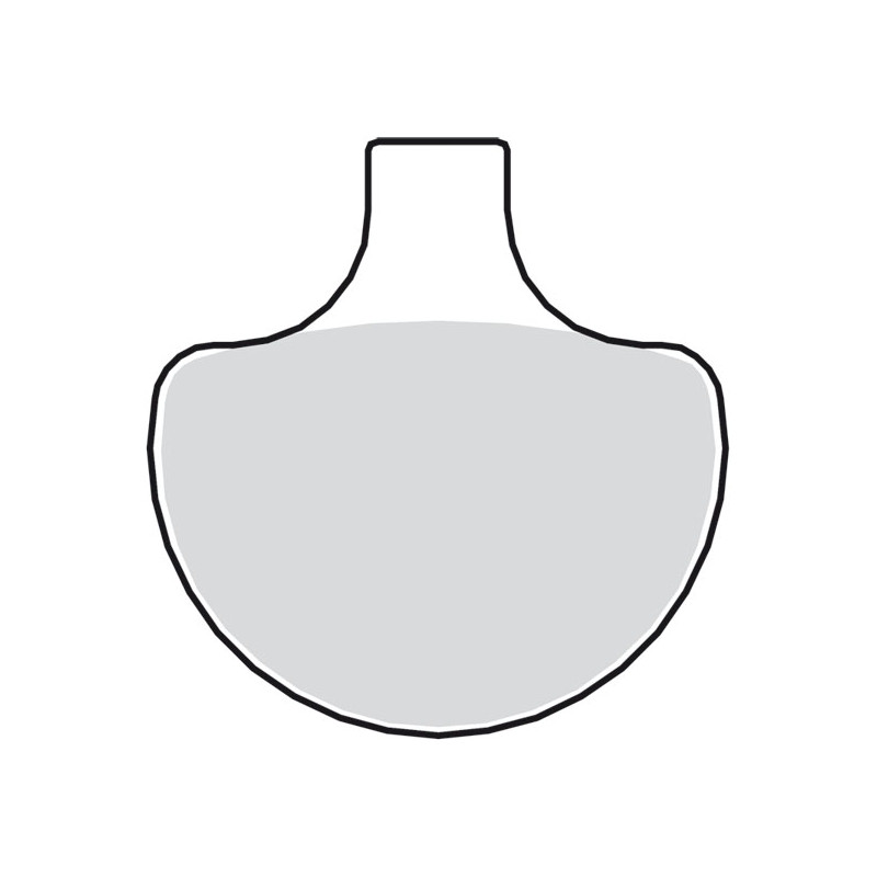 SBS, brake pads. Street Ceramic (organic) Front: 84-99 B.T. TC XL L88-11 Springers (NU)