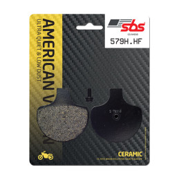 SBS, brake pads. Street Ceramic (organic) Front: 84-99 B.T. TC XL L88-11 Springers (NU)