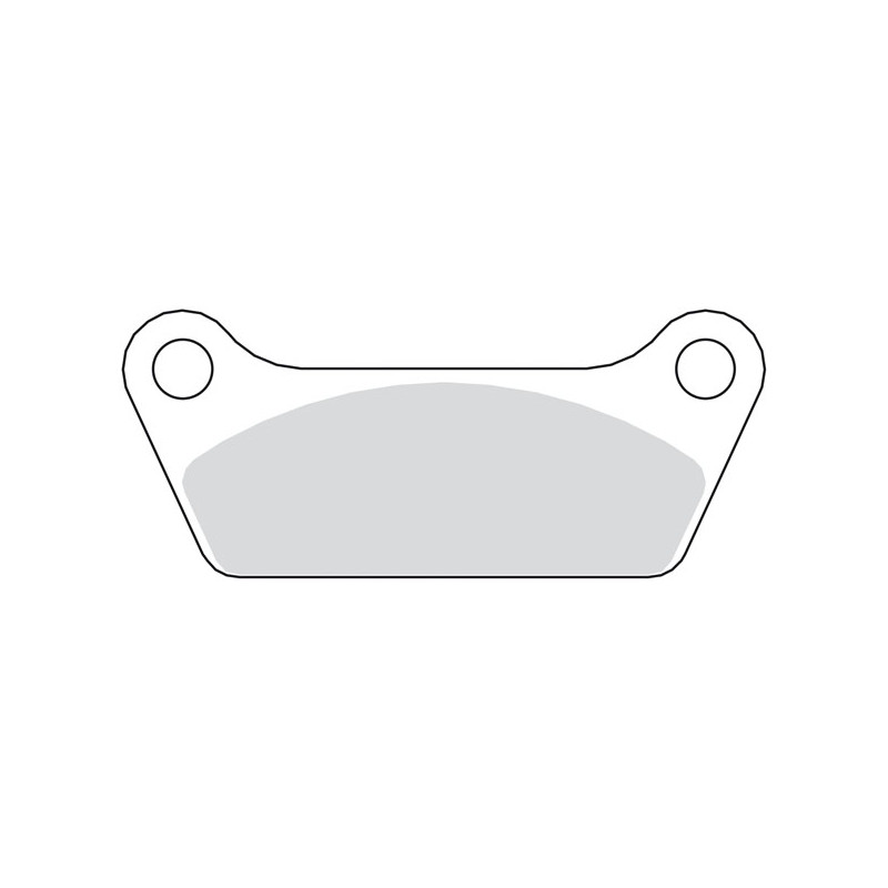 SBS brake pads street carbon tech Rear: 81-84 FLH 80-85 FLT(NU)