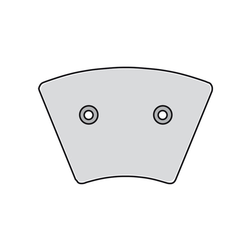 SBS, brake pads. Street Carbon Tech (organic) Front: 74-77 XL FX (NU)