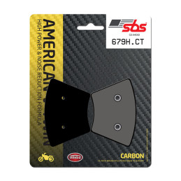 SBS, brake pads. Street Carbon Tech (organic) Front: 74-77 XL FX (NU)