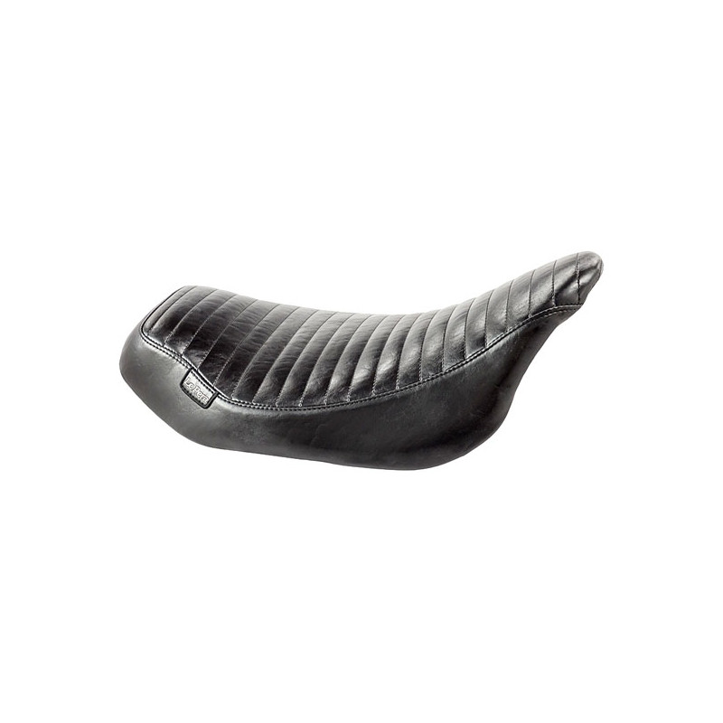 Le Pera, Streaker solo seat. Black, pleated 08-23 Touring