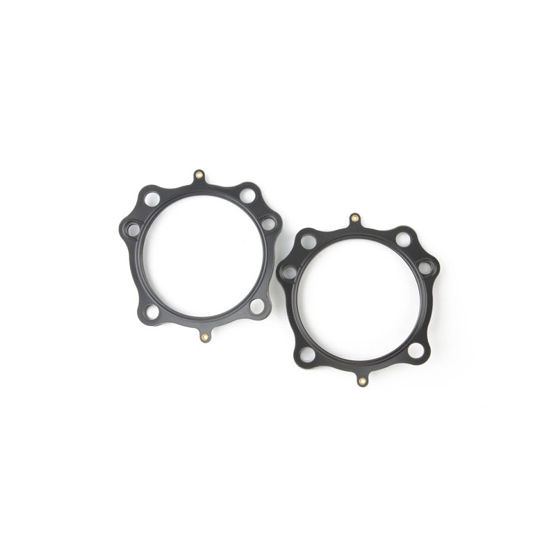 Cometic, cylinder head gasket set. 4-1/8" .030" MLS S&S 4-1/8" bore SSW+ engines