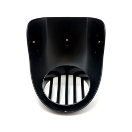 Upper headlamp fly fairing. With integrated headlamp grill Most 73-up XL FX 92-17 Dyna. With OEM top headlamp mount with 4-1/4" 