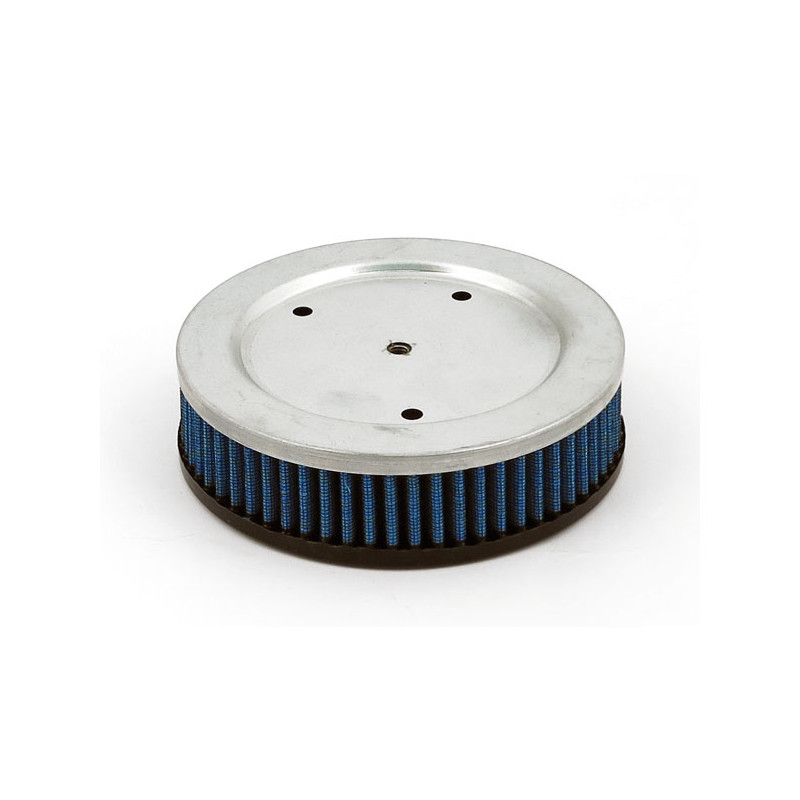 Element filtru powietrza MCS Blue Lightning do silnika Screamin Eagle Evo Big Twin z obudową okrągłego filtra powietrza 8"