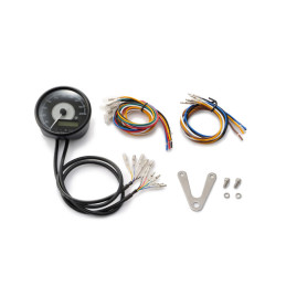 Daytona, Velona 80mm speedometer 200kph/mph 