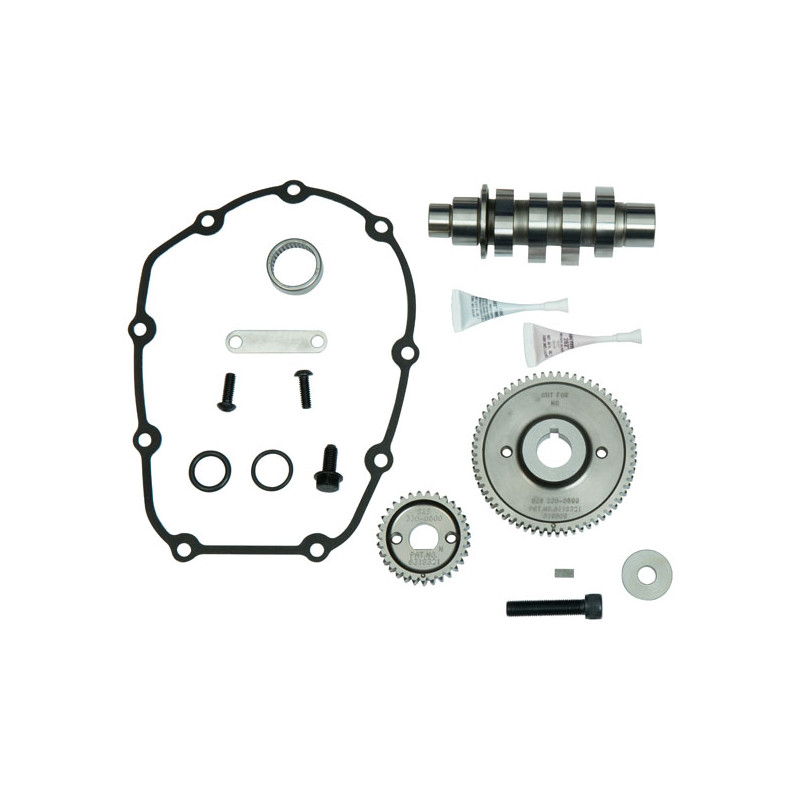 Zestaw wałka rozrządu S&S, M8 napędzany zębatką 465G 18-23 Softail 17-23 Touring