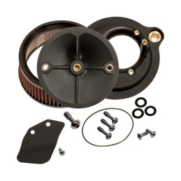 S&S Stealth, air cleaner kit without cover 18-24 Softail 17-24 Touring (excl. 2024 FLTRXSTSE Road Glide with 121" HO engine 23-2