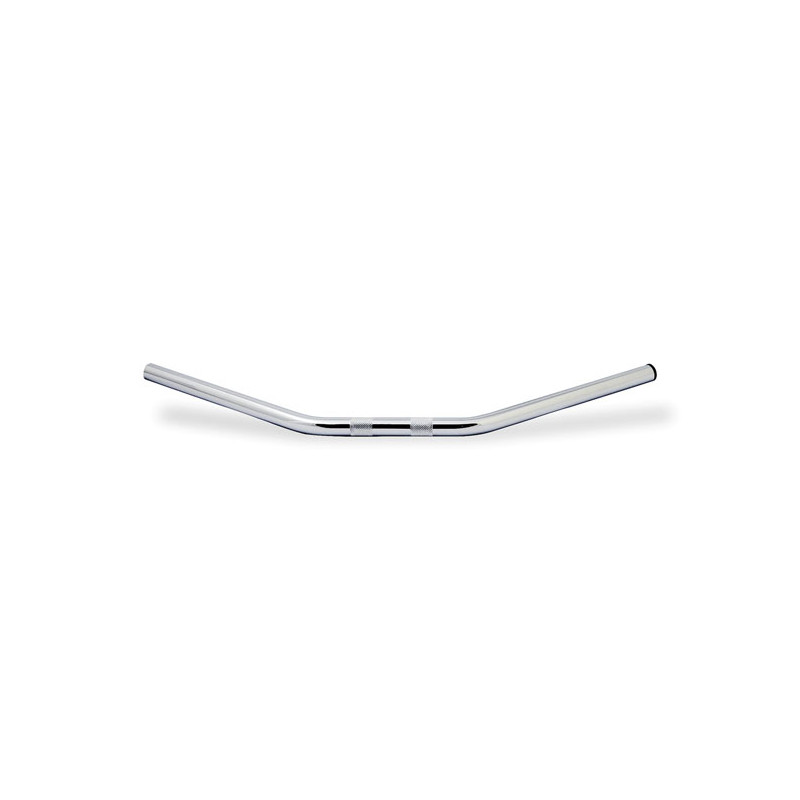 Drag bar 28" wide 1" chrome 82-22 H-D (excl. 08-22 e-throttle & 88-11 Springers) with 1" I.D. risers (NU)