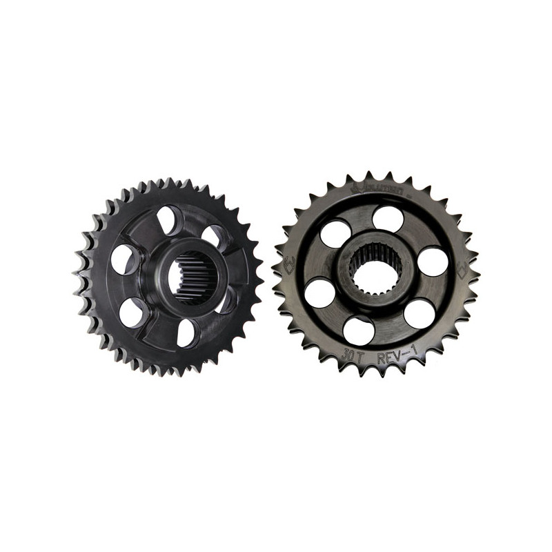 Evolution Industries, solid motor sprocket & chain kit. 30T 11-16 Touring (NU)