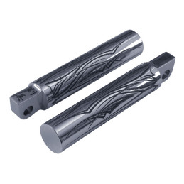 Juego de estribos de aluminio Weall para H-D