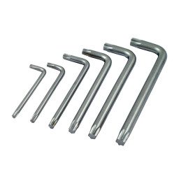 Cruztools, juego de llaves Torxr de 6 piezas