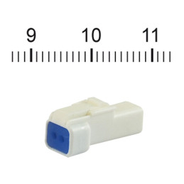NAMZ, JST Mini konektor 2-pin bílý