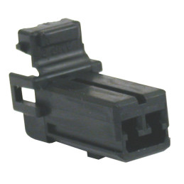 Conector Multilock AMP NAMZ, negro, 2 pines
