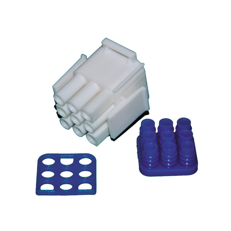NAMZ, AMP connector. plug, 9-pins Universal