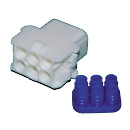 Conector AMP 6 pines Universal para motocicletas