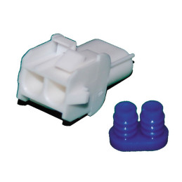 NAMZ, AMP connector. receptacle, 2-pins Universal